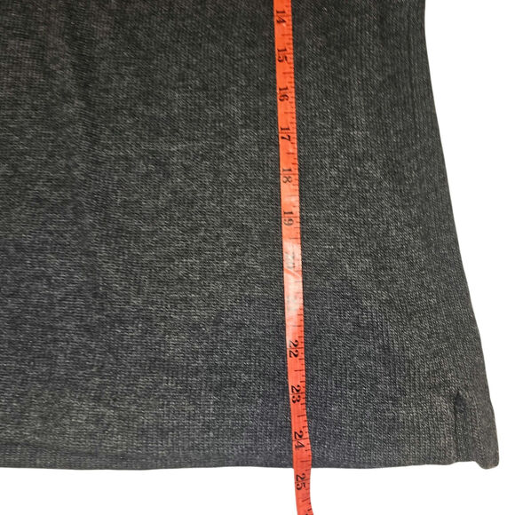 J. Crew Jeweled Starburst Wool Blend 3/4-Sleeve Sweater Back Zipper Gray Size S - Picture 7 of 9